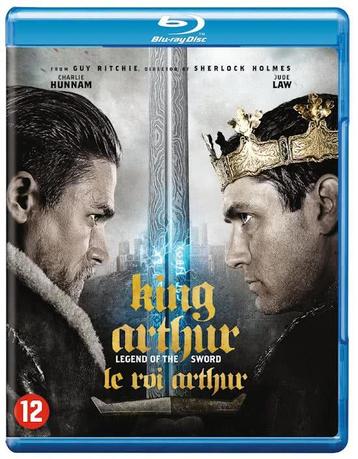 King Arthur Legend of the Sword (blu-ray tweedehands film), CD & DVD, Ophalen of Verzenden