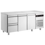 Koelwerkbank | 420L | 2 Deuren  (1/1 GN) + 2 Laden |, Verzenden, Nieuw in verpakking