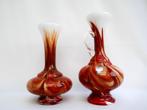 Opaline Florence - Vase (2) - Vaas en Kan - Verre, Antiek en Kunst