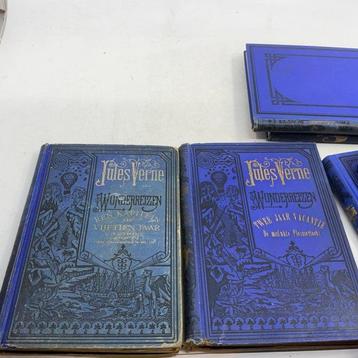Jules Verne - Jules Verne adventure novels in Wonderreizen beschikbaar voor biedingen