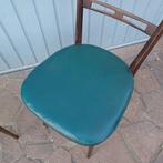 Chaise - Bois, Cuir synthétique - Paire de chaises des