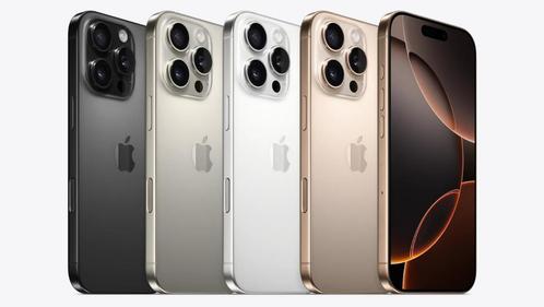 Apple iPhone 16 Pro 256Gb Black & Dessert NIEUW + 2Jaar Gar., Telecommunicatie, Mobiele telefoons | Apple iPhone, Zonder abonnement