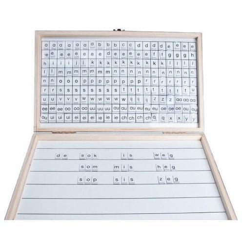Magnetische Letterdoos (incl extra plaat), Boeken, Schoolboeken, Verzenden