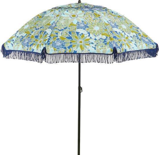 2dekans | Mica Decorations Bloem Parasol - H238 x Ø220 cm -, Tuin en Terras, Overige Tuin en Terras, Ophalen of Verzenden
