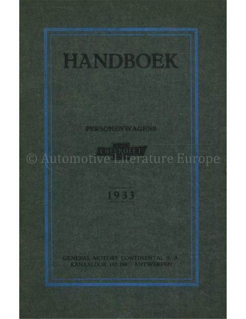 1933 FORD PRGRAMMA INSTRUCTIEBOEKJE NEDERLANDS, Auto diversen, Handleidingen en Instructieboekjes
