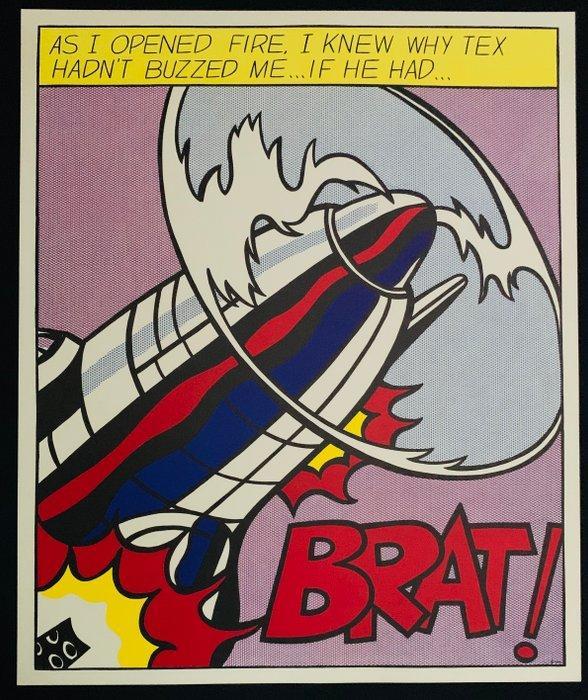 Roy Lichtenstein - “As i opened Fire”. - Jaren 1990, Antiquités & Art, Art | Dessins & Photographie