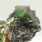 Super OCTAHEDRIC GREEN FLUORITE, Zeer esthetisch Kristallen