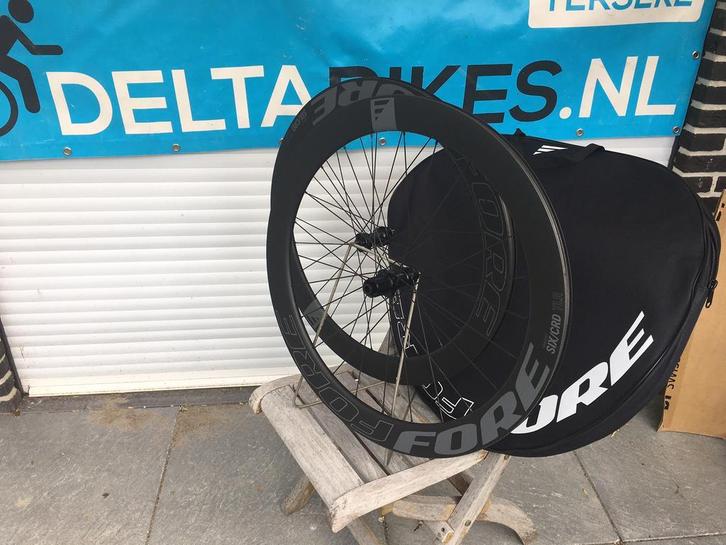 Fore Six Disc Carbon wielset  NEW !!, Fietsen en Brommers, Fietsonderdelen, Racefiets, Wiel, Nieuw, Ophalen of Verzenden