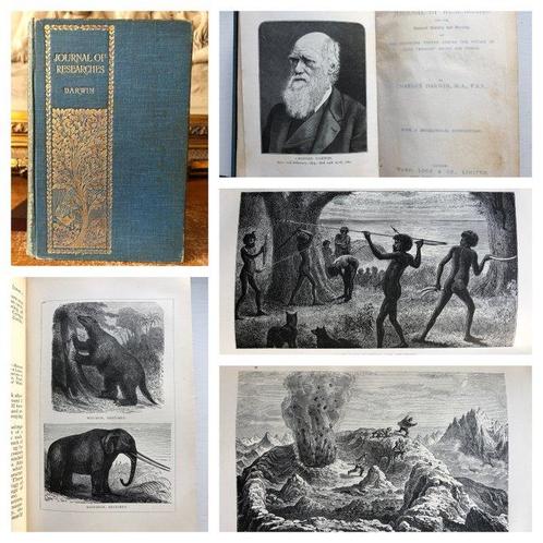 Charles Darwin - Journal of voyage of HMS Beagle - 1900, Antiquités & Art, Antiquités | Livres & Manuscrits