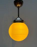 Lampe à suspendre - Laiton nickelé, Opaline - Suspension /