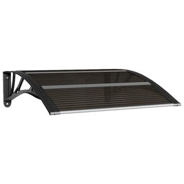 Deurluifel Polycarbonaat Zwart - OP = OP - Regen geen pro... beschikbaar voor biedingen