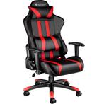 Premium racing bureaustoel - zwart / rood, Huis en Inrichting, Nieuw, Verzenden
