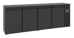 CombiSteel barkoelkast 680L zwart, Elektronische apparatuur, Ophalen of Verzenden, Nieuw