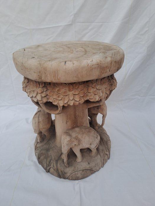 Bijzettafel - Hout, Antiek en Kunst, Curiosa en Brocante