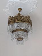 Kroonluchter - Kristal, Brons - Impero 12 lampen, Antiek en Kunst