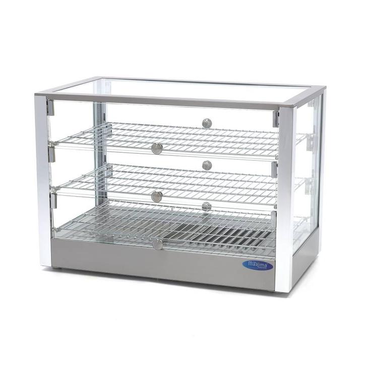 Vitrine chaude - 115 L - 70 cm - 3 étagères, Zakelijke goederen, Horeca | Keukenapparatuur, Verzenden