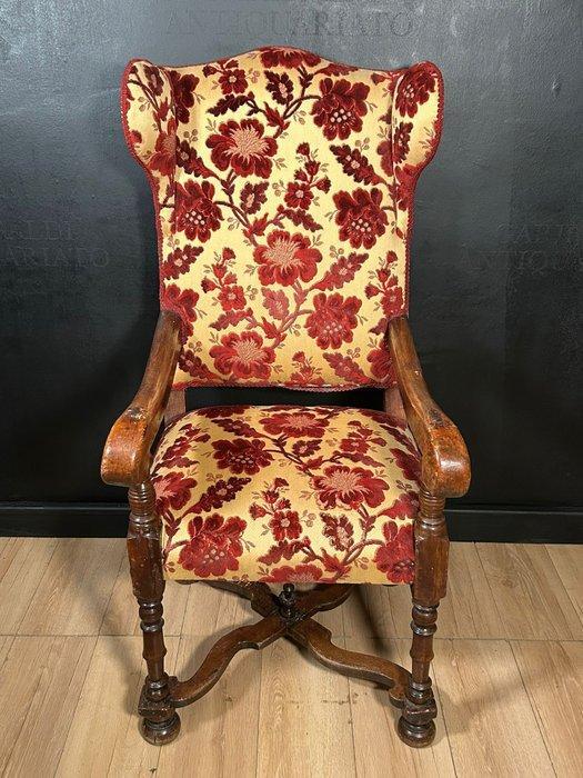 Fauteuil - Walnoot, Antiek en Kunst, Antiek | Overige Antiek