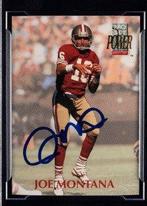 1992 Power Joe Montana - Autograph #16 - Beckett 10 - 1, Nieuw