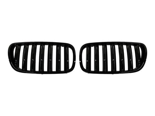 Glans Zwart Nieren Grill Set BMW X3 E83 LCI B0205, Auto-onderdelen, Carrosserie, Nieuw, BMW, Voor, Links, Rechts