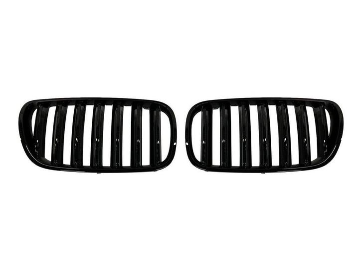 Glans Zwart Nieren Grill Set BMW X3 E83 LCI B0205, Auto-onderdelen, Carrosserie, Nieuw, BMW, Voor, Links, Rechts