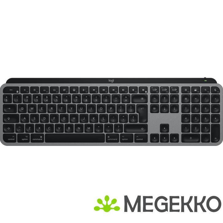 Logitech MX Keys S Mac toetsenbord Draadloos Grafiet, Computers en Software, Toetsenborden, Nieuw, Verzenden