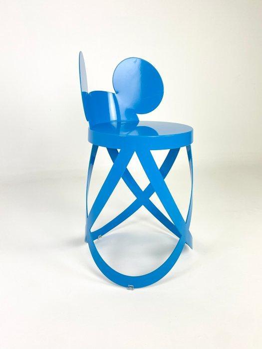 Cappellini - Kruk - lint - Metaal, Antiek en Kunst, Antiek | Meubels | Stoelen en Sofa's