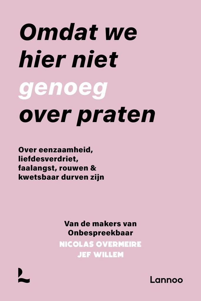 Omdat we hier niet genoeg over praten / Onbespreekbaar, Boeken, Gezondheid, Dieet en Voeding, Zo goed als nieuw, Verzenden