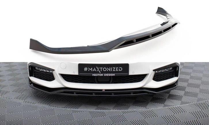 Maxton Frontsplitter V3 BMW 5 Serie G30 G31 2017-2020 B9898, Auto-onderdelen, Carrosserie, Nieuw, BMW, Voor