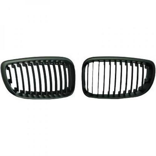 Grillen set | Nieren mat zwart | BMW 1 serie E87 5 deurs 200, Auto-onderdelen, Carrosserie, Nieuw, BMW, Verzenden