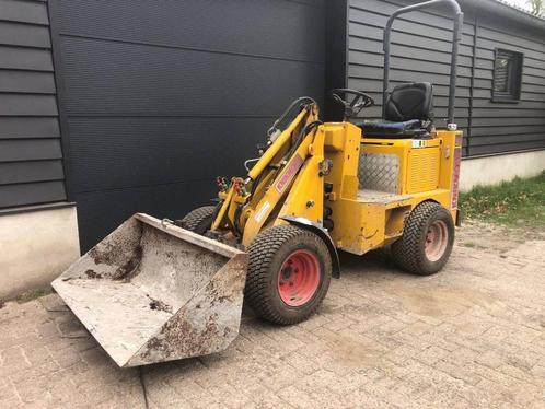 Veiling: Wiellader Knikmops 100 Diesel 2015, Zakelijke goederen, Machines en Bouw | Kranen en Graafmachines, Ophalen