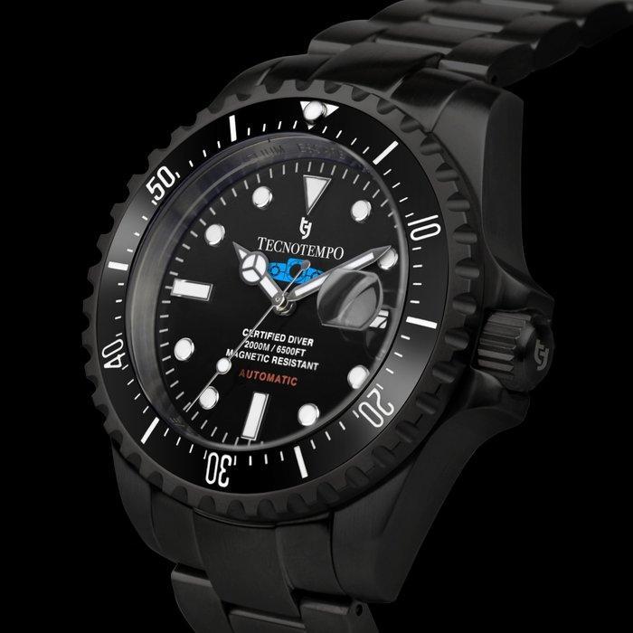 Tecnotempo - Automatic Professional Diver 2000M - Blue, Handtassen en Accessoires, Horloges | Heren
