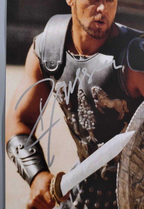 Gladiator - Russell Crowe (Maximus) - Signed 8x10, Collections, Cinéma & Télévision