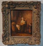 J.C Verburgh (1802-1879) - Moeder met kinderen in interieur