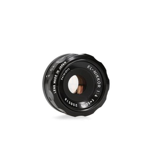Nikon EL-Nikkor 50mm F4, Audio, Tv en Foto, Foto | Lenzen en Objectieven, Zo goed als nieuw, Ophalen of Verzenden