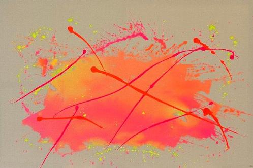 Stefanie Raus - Summersplash II 656 XXL, Antiek en Kunst, Kunst | Schilderijen | Modern