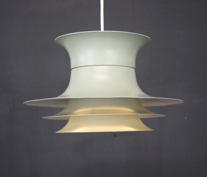 Lichtgroene hanglamp - Plafondlamp - Deens design -, Antiquités & Art, Antiquités | Éclairage