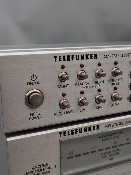 Telefunken - MT 1 & MA 1 – Tuner HiFi et amplificateur, Audio, Tv en Foto, Radio's