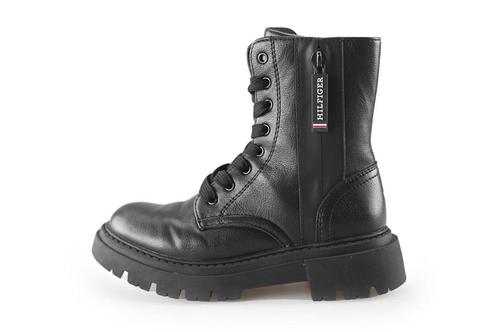 Tommy Hilfiger Veterboots in maat 30 Zwart | 5% extra, Kinderen en Baby's, Kinderkleding | Schoenen en Sokken, Jongen of Meisje