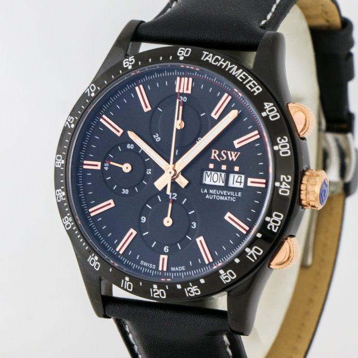 RSW - La Neuveville Sport Valjoux - RSWA130-BRL-3 - Heren -, Handtassen en Accessoires, Horloges | Heren
