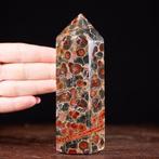 Zeldzaam materiaal - Pinda Obsidiaan - Obelisk - Hoogte: 135, Verzamelen