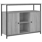 Houten Dressoir 100cm | Retour Deal | Grijs Sonoma -40% K..., Verzenden, Nieuw, 25 tot 50 cm, 100 tot 150 cm