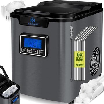 KESSER® Ijsblokjesmaker - Ijsblokjesmachine -12kg/24 uur - R, Verzenden