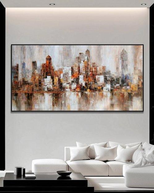 StefanoArt - NYC Skyline XXL, Antiek en Kunst, Kunst | Schilderijen | Modern
