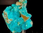 Hemimorfiet uit Congo: Intens diepblauw - Hoogte: 10 cm -, Verzamelen, Mineralen en Fossielen