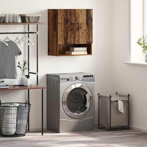 vidaXL Wandkast Wandgemonteerd Oud hout 60 x 31 x 70 cm, Huis en Inrichting, Kasten | Overige, Nieuw, Verzenden