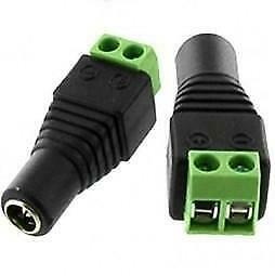 10x Female DC connector 5.5 x 2.1mm - vrouwelijk ->, Doe-het-zelf en Bouw, Elektriciteit en Kabels, Kabel of Snoer, Verzenden