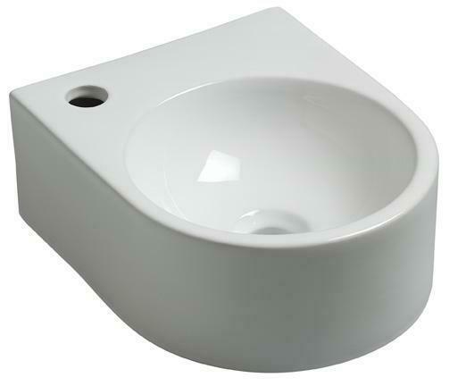 Sanifun wastafel Waldron 340 x 275 x 120 mm, Doe-het-zelf en Bouw, Sanitair, Overige typen