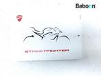 Instructie Boek Ducati Streetfighter V2 955 2022-2024 French, Motoren, Verzenden, Gebruikt