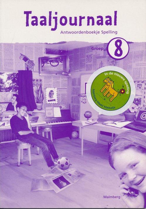 Taaljournaal (2) Antwoordenboek spelling groep 8, Boeken, Schoolboeken, Verzenden
