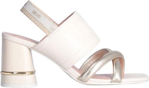 Liu Jo Dames Sandalen Met Hak En Maxi Logo - Butter - Maa..., Kleding | Dames, Schoenen, Nieuw, Verzenden